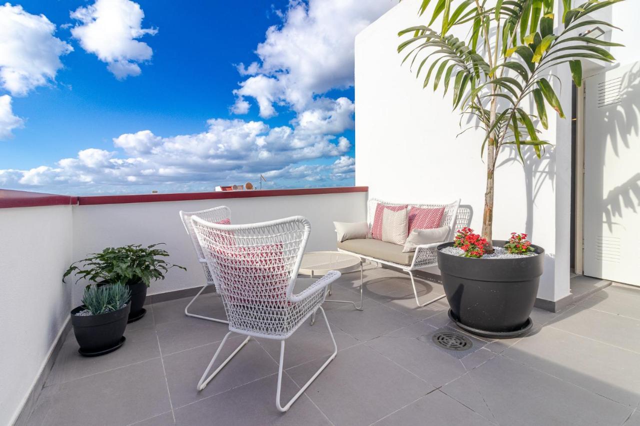 Flatguest Viriato - Wifi - Ac - Terraza Compartida Lejlighed Las Palmas de Gran Canaria Eksteriør billede
